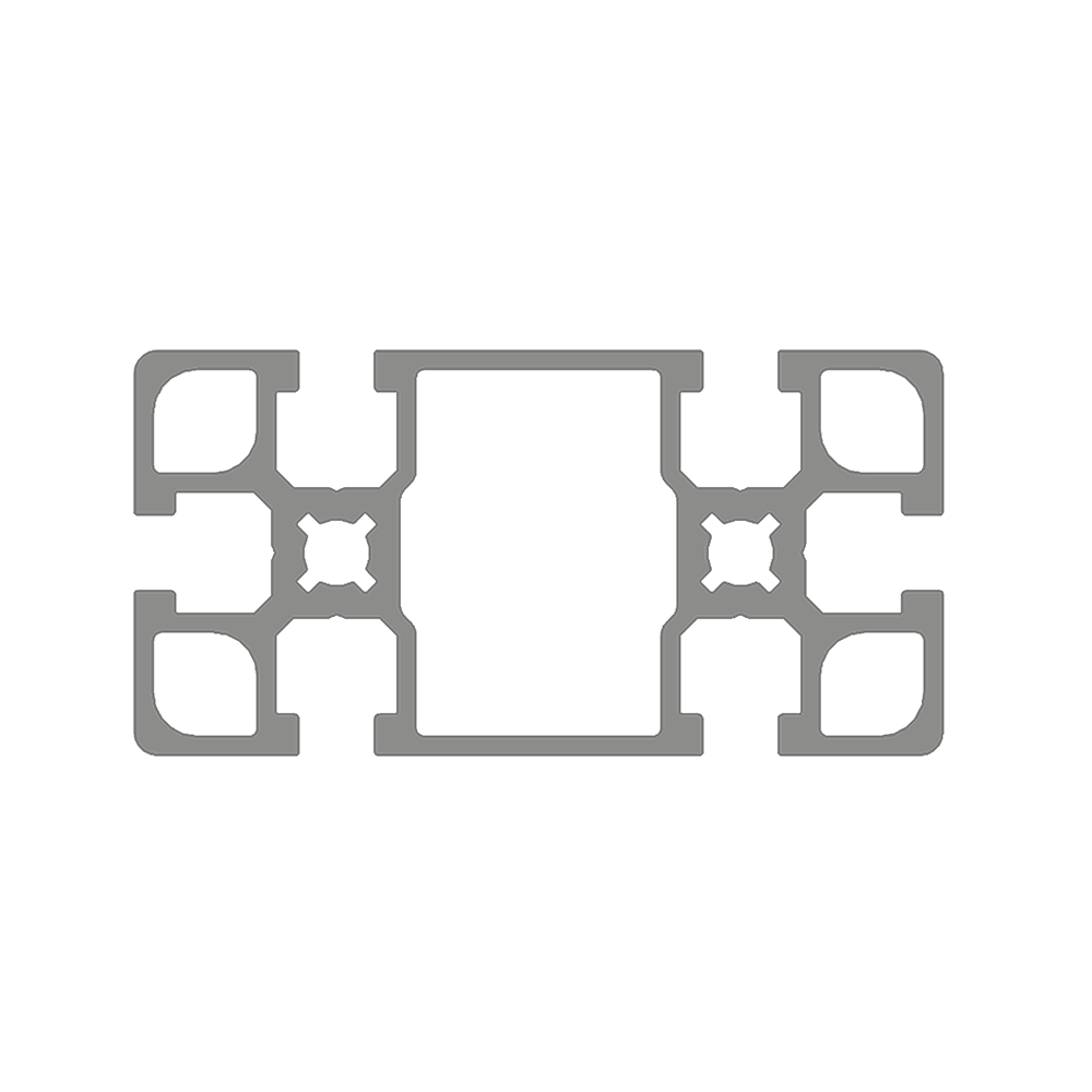 10-4590H-0-200MM MODULAR SOLUTIONS EXTRUDED PROFILE<BR>45MM X 90MM G HEAVY, CUT TO THE LENGTH OF 200 MM